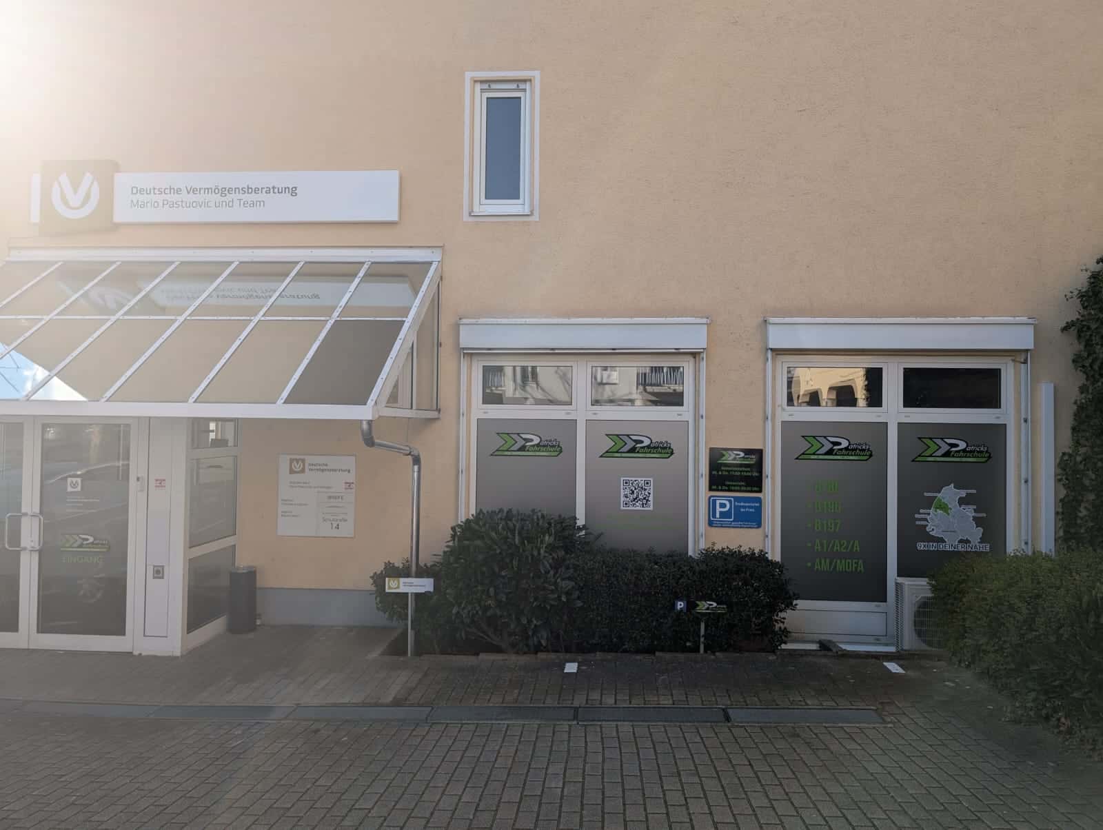 Außenansicht Fahrschule Gaggenau